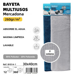 BAYETA SUPER ABSORBENTE 30X40 CM.