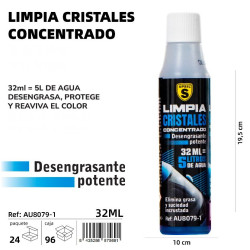 LIMPIA CRISTALES CONCENTRADO 32 ML Desengrasante