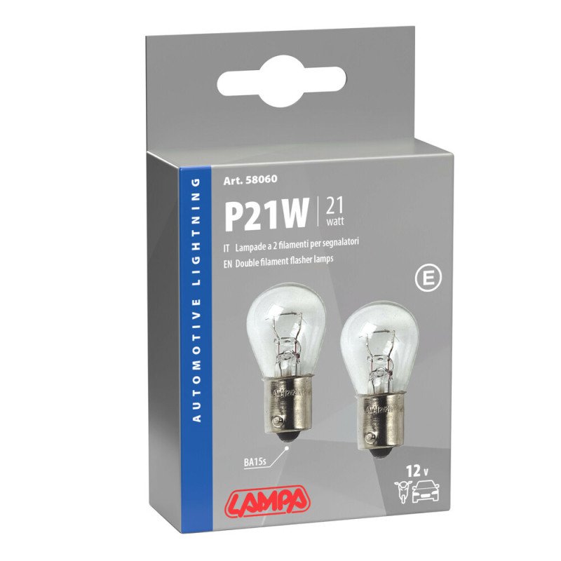 LAMPARA 1 POLO  2 UND  P21W  12V