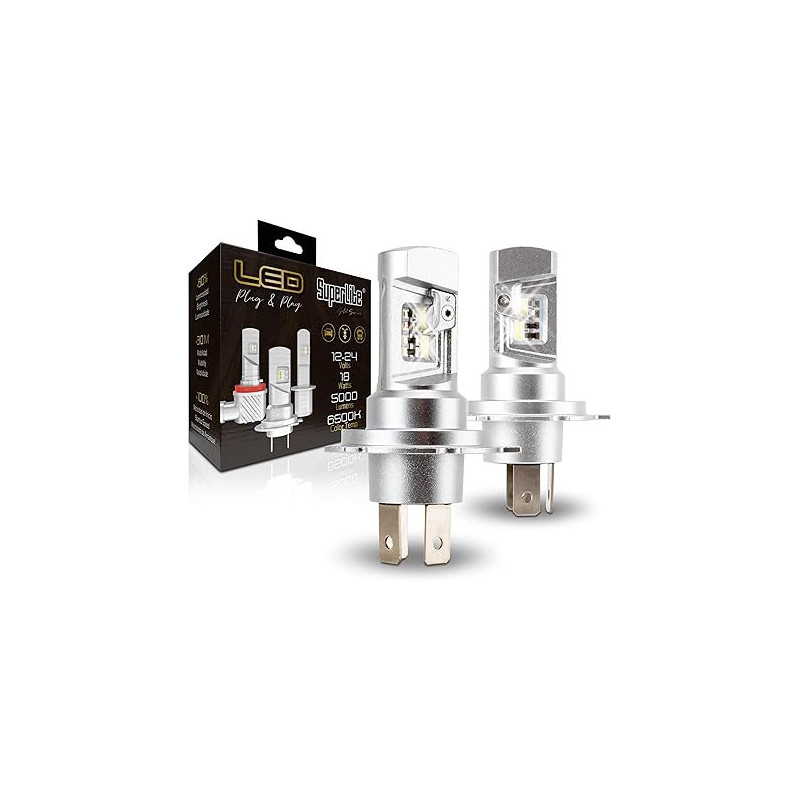 KIT HALOGENA LED H-4