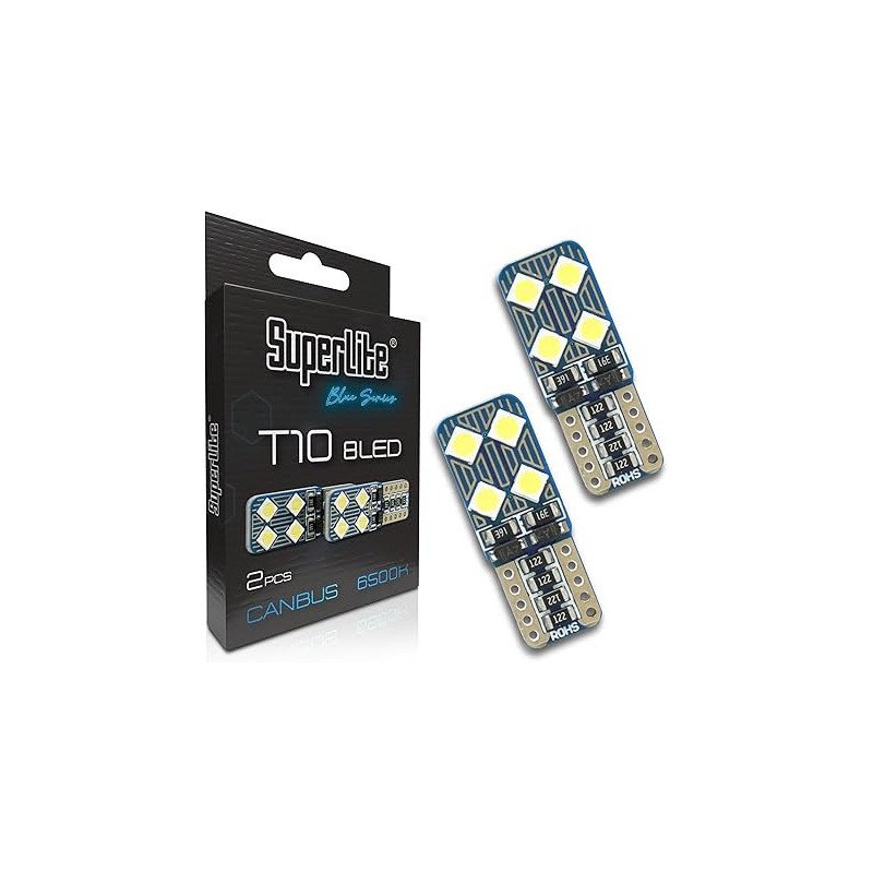 BOMBILLA POSICION T10 8 LED ( 2 UND )