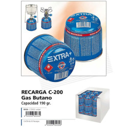 CARTUCHO GAS C-200