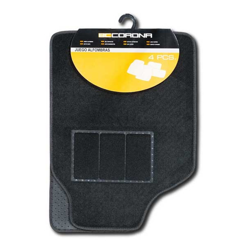 ALFOMBRAS MOQUETA UNIVERSAL 4 PZAS