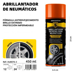 ABRILLANTADOR DE NEUMATICOS 450 ML