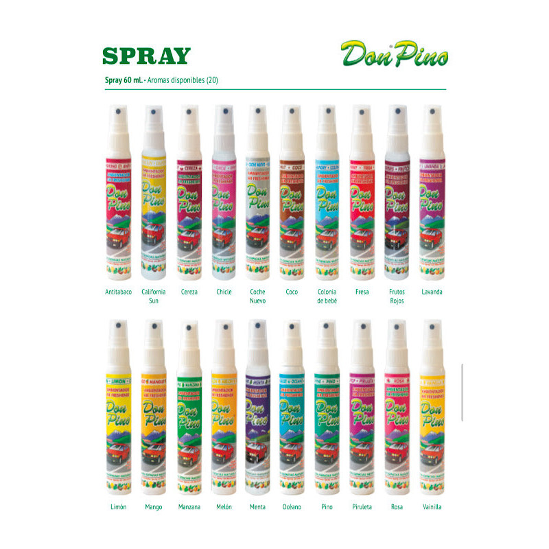 Ambientador en espray 60 ML DON PINO