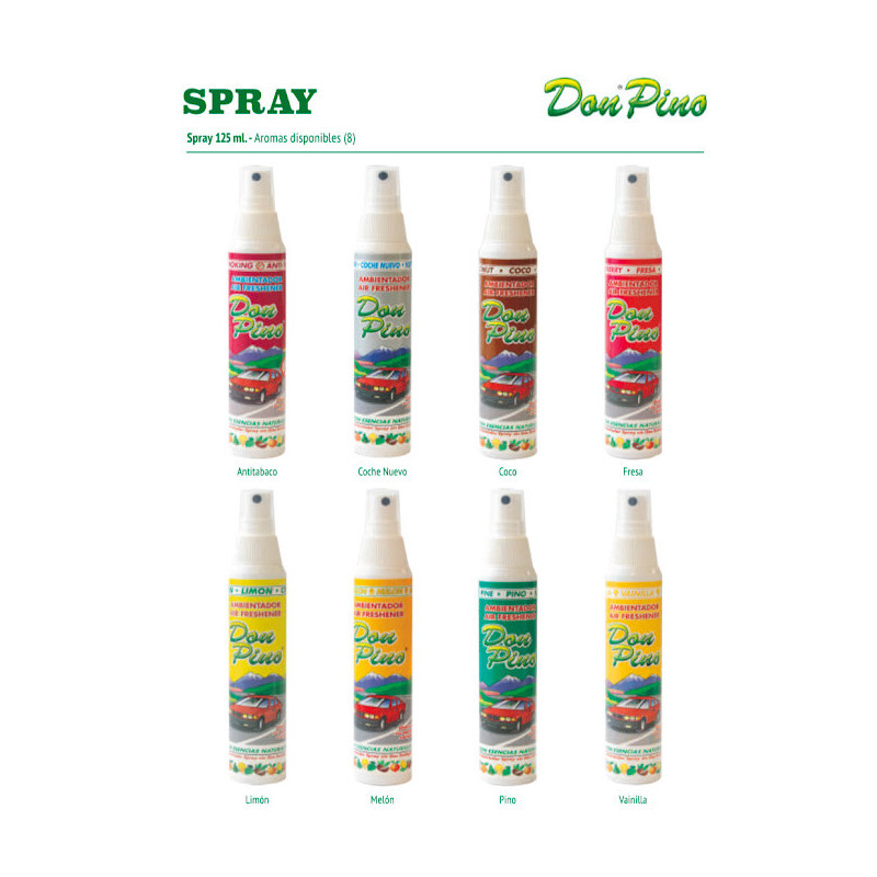 AMBIENTADOR ESPRAY 125 ML. DON PINO