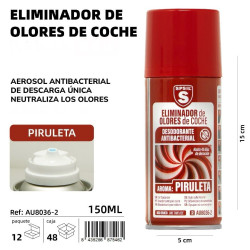 ELIMINADOR DE OLORES SPSIL INTERIOR COCHE PIRULETA