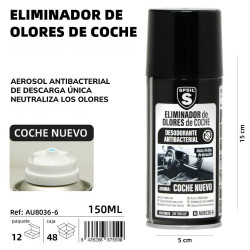 ELIMINADOR DE OLORES SPSIL INTERIOR COCHE NUEVO